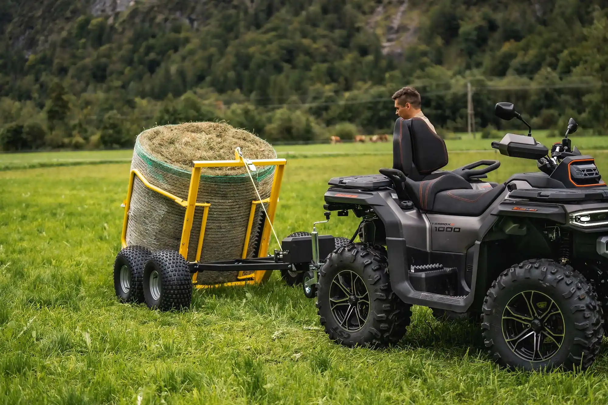 GOES TERROX jako quad ATV 4x4 na wymagającej trasie